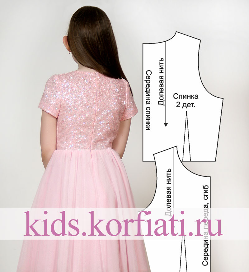 Платье из фатина для девочки своими руками